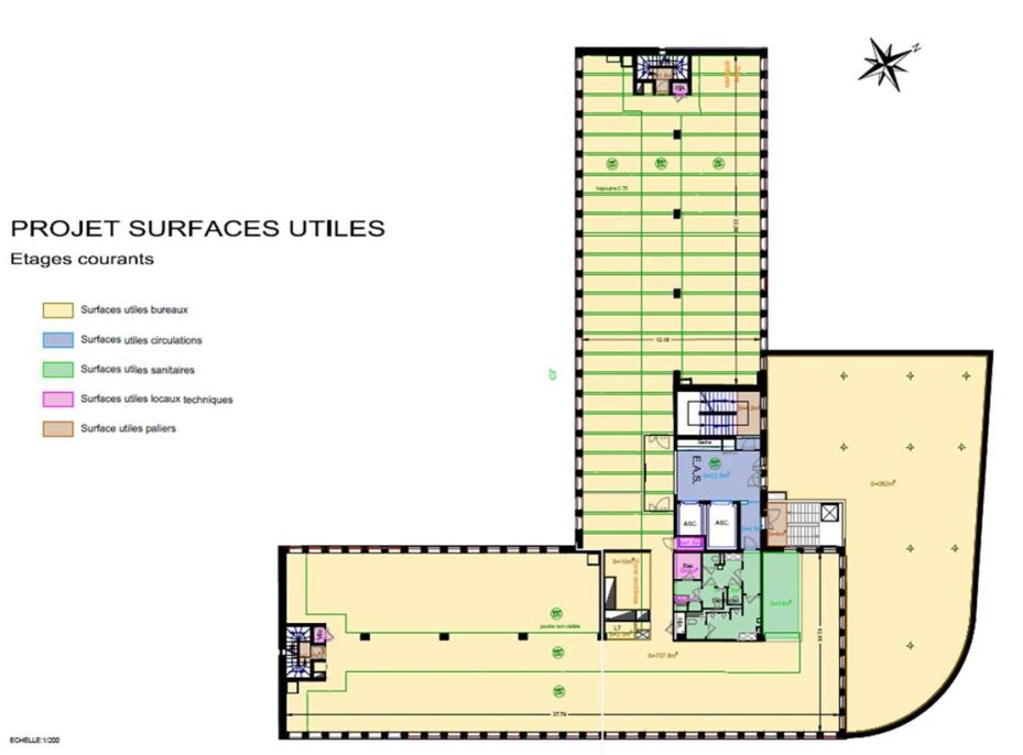 Bureau Lyon 691m² Location bureau Lyon Rhône OLBUR2419115 9